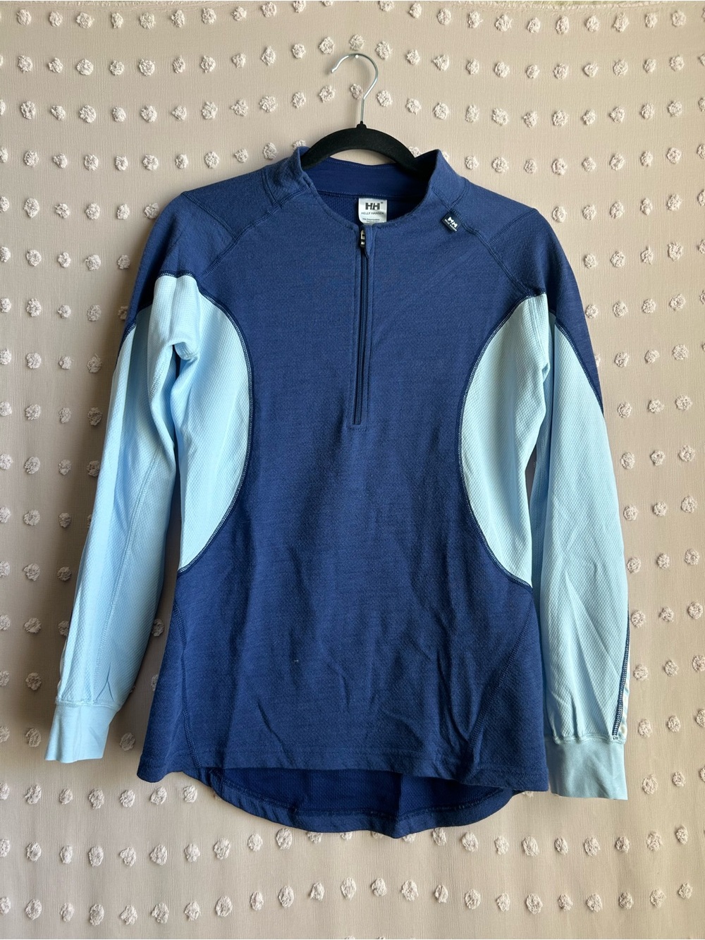 Helly Hansen Women’s Lifa Prowool Hybrid Zip Turtle Long Sleeve Base Layer Sz XL